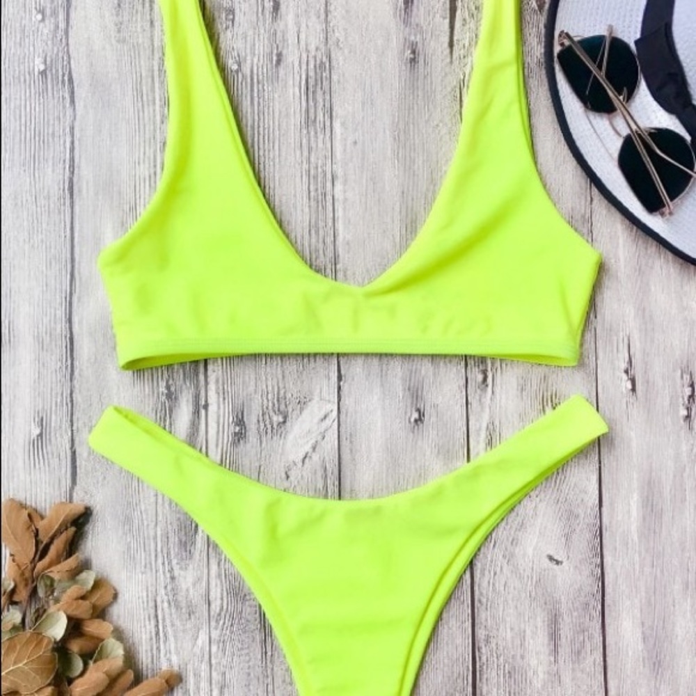 Neon Green Bikini